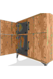 Hyperion Şifonyer Tek Raflı 4 Kapaklı 88x44x96 Çam-Çam