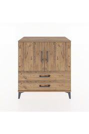 Hyperion Şifonyer 3 Raflı 2 Çekmeceli 2 Kapaklı 88x44x96 Çam-Çam