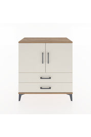 Hyperion Şifonyer Tek Raflı 2 Çekmeceli 2 Kapaklı 88x44x96 Çam-Aytaşı