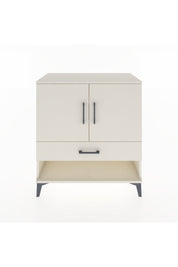 Hyperion Şifonyer 3 Raflı Tek Çekmeceli 2 Kapaklı 88x44x96 Aytaşı-Aytaşı