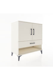 Hyperion Şifonyer 3 Raflı Tek Çekmeceli 2 Kapaklı 88x44x96 Aytaşı-Aytaşı