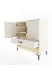 Hyperion Şifonyer 3 Raflı Tek Çekmeceli 2 Kapaklı 88x44x96 Aytaşı-Aytaşı