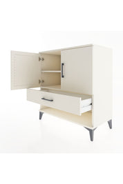 Hyperion Şifonyer 2 Raflı Tek Çekmeceli 2 Kapaklı 88x44x96 Aytaşı-Aytaşı