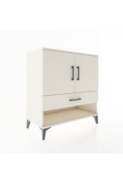 Hyperion Şifonyer Tek Raflı Tek Çekmeceli 2 Kapaklı 88x44x96 Aytaşı-Aytaşı