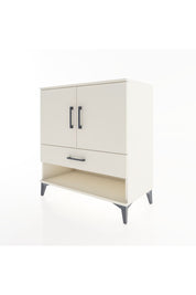 Hyperion Şifonyer Tek Raflı Tek Çekmeceli 2 Kapaklı 88x44x96 Aytaşı-Aytaşı