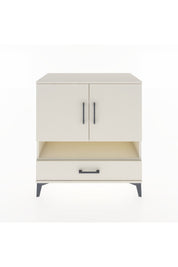 Hyperion Şifonyer 4 Raflı Tek Çekmeceli 2 Kapaklı 88x44x96 Aytaşı-Aytaşı