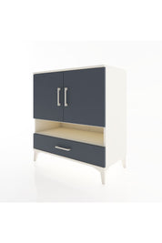 Hyperion Şifonyer 4 Raflı Tek Çekmeceli 2 Kapaklı 88x44x96 Aytaşı-Antrasit