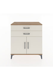 Hyperion Şifonyer 2 Raflı 2 Çekmeceli 2 Kapaklı 88x44x96 Çam-Aytaşı