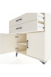 Hyperion Şifonyer Tek Raflı 2 Çekmeceli 2 Kapaklı 88x44x96 Aytaşı-Aytaşı