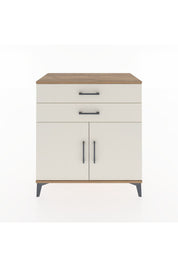 Hyperion Şifonyer Tek Raflı 2 Çekmeceli 2 Kapaklı 88x44x96 Çam-Aytaşı