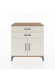 Hyperion Şifonyer 2 Çekmeceli 2 Kapaklı 88x44x96 Çam-Aytaşı