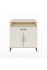 Hyperion Şifonyer 2 Raflı Tek Çekmeceli 2 Kapaklı 88x44x96 Aytaşı-Aytaşı