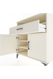 Hyperion Şifonyer 2 Raflı Tek Çekmeceli 2 Kapaklı 88x44x96 Aytaşı-Aytaşı