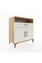 Hyperion Şifonyer 2 Raflı Tek Çekmeceli 2 Kapaklı 88x44x96 Çam-Aytaşı