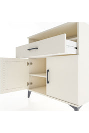 Hyperion Şifonyer Tek Raflı Tek Çekmeceli 2 Kapaklı 88x44x96 Aytaşı-Aytaşı