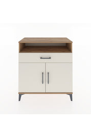 Hyperion Şifonyer Tek Raflı Tek Çekmeceli 2 Kapaklı 88x44x96 Çam-Aytaşı