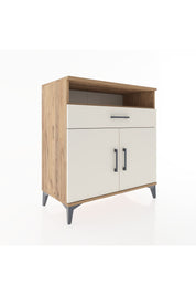 Hyperion Şifonyer Tek Çekmeceli 2 Kapaklı 88x44x96 Çam-Aytaşı