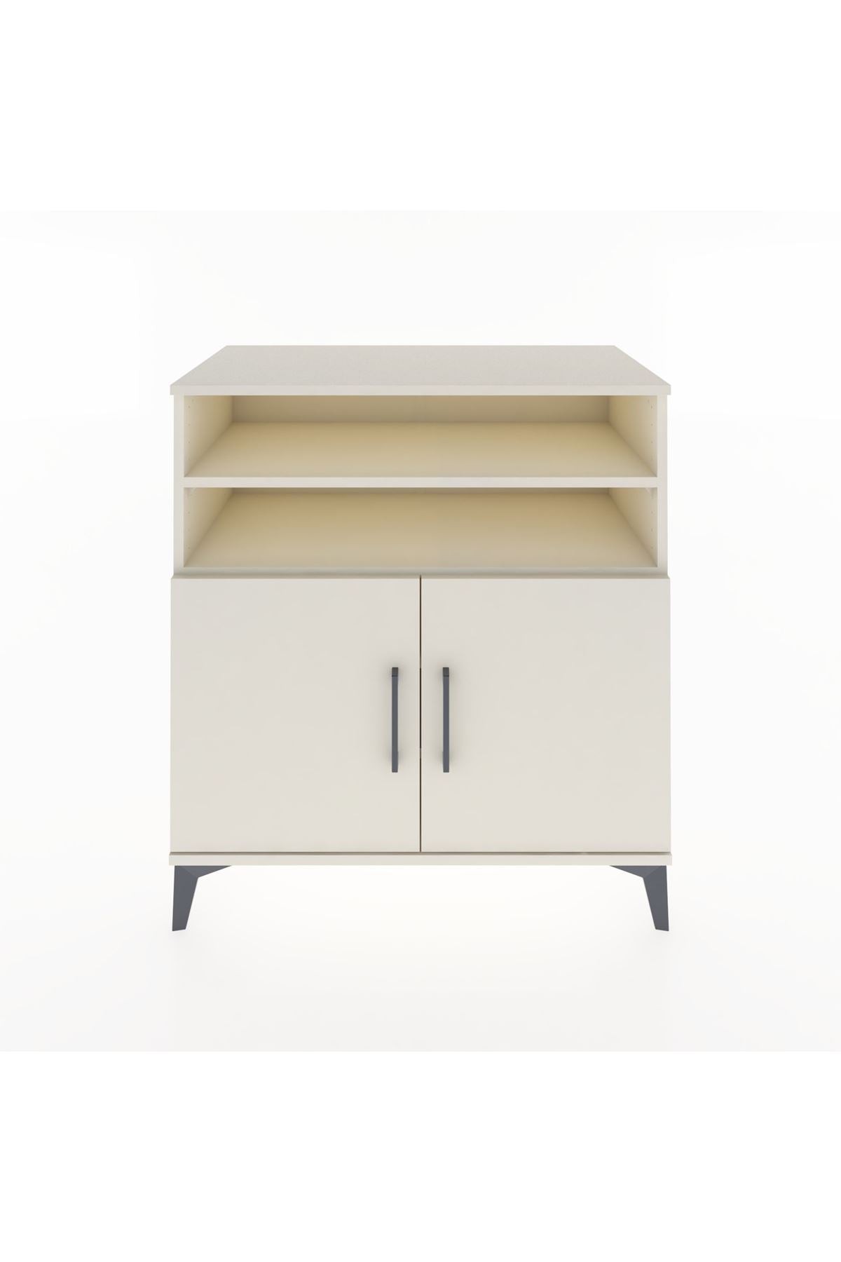 Hyperion Şifonyer 4 Raflı 2 Kapaklı 88x44x96 Aytaşı-Aytaşı