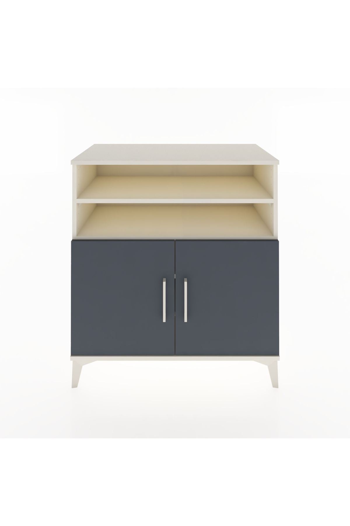 Hyperion Şifonyer 4 Raflı 2 Kapaklı 88x44x96 Aytaşı-Antrasit