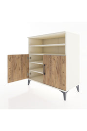 Hyperion Şifonyer 4 Raflı 2 Kapaklı 88x44x96 Aytaşı-Çam