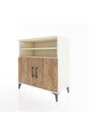 Hyperion Şifonyer 4 Raflı 2 Kapaklı 88x44x96 Aytaşı-Çam