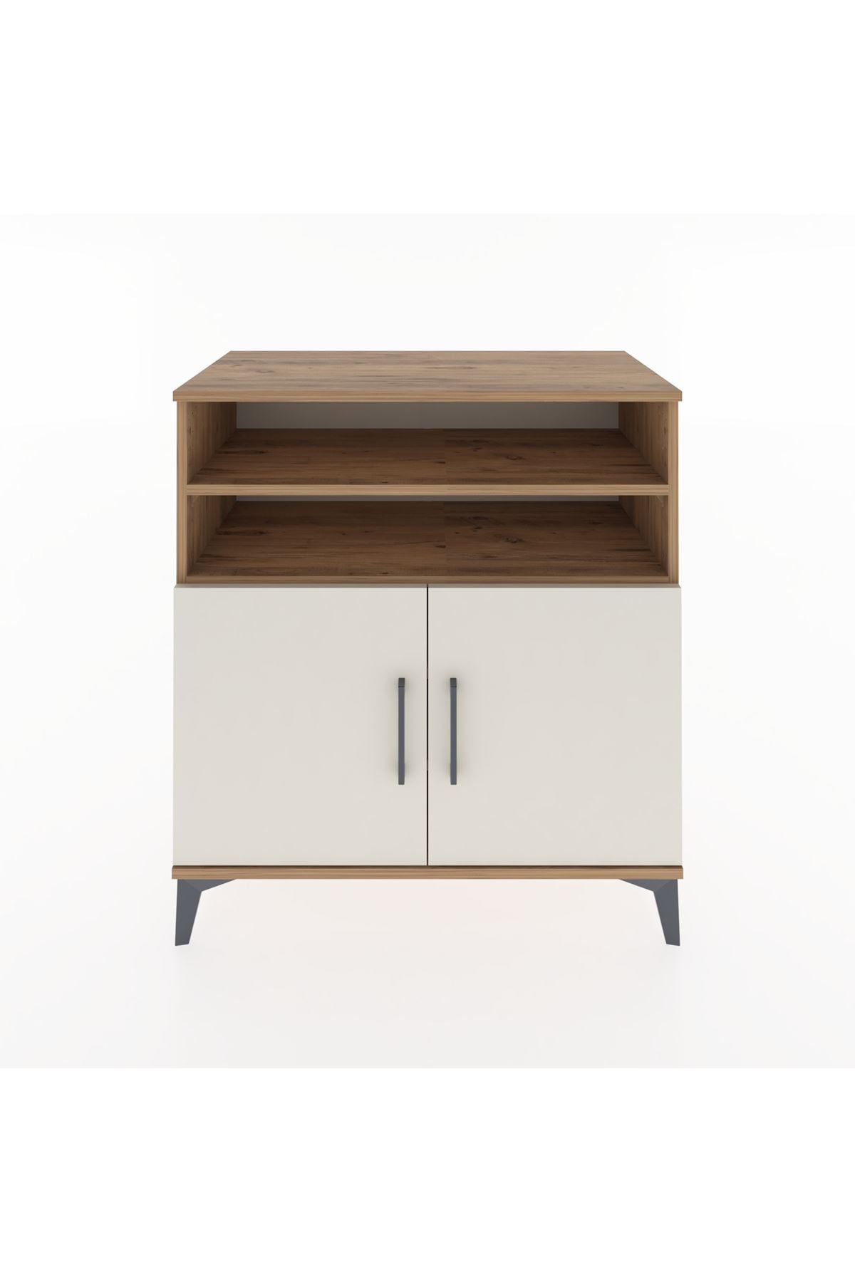 Hyperion Şifonyer 4 Raflı 2 Kapaklı 88x44x96 Çam-Aytaşı