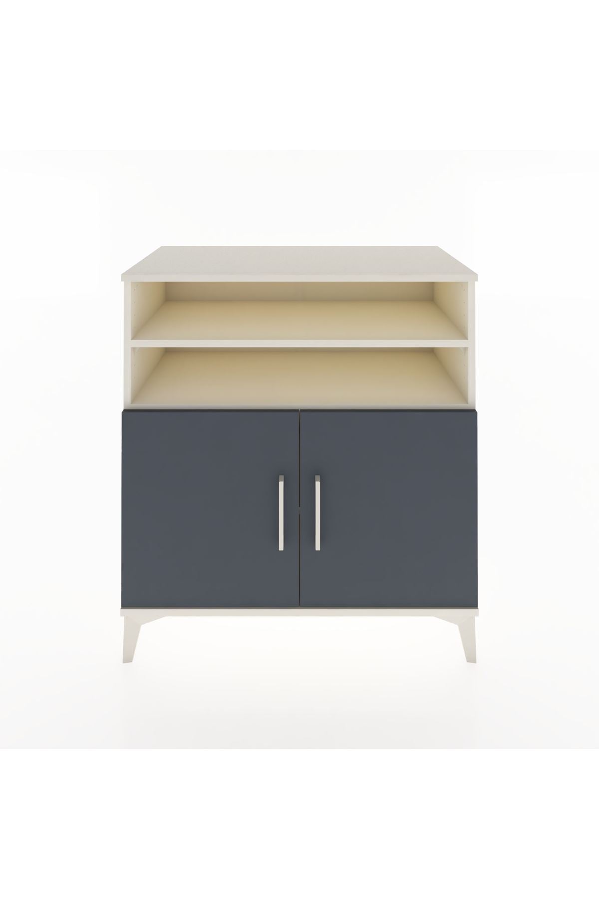 Hyperion Şifonyer 3 Raflı 2 Kapaklı 88x44x96 Aytaşı-Antrasit