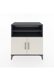 Hyperion Şifonyer 3 Raflı 2 Kapaklı 88x44x96 Antrasit-Aytaşı