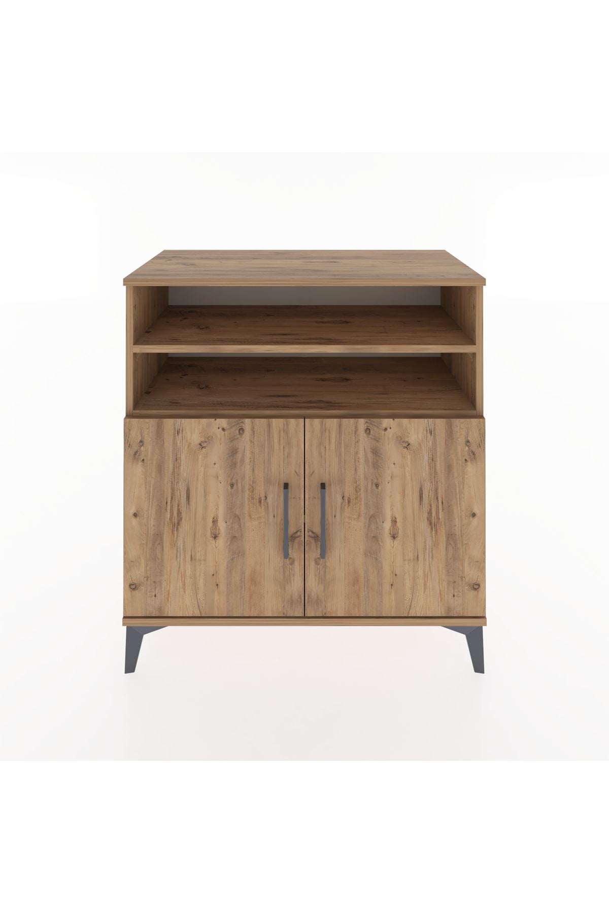 Hyperion Şifonyer 3 Raflı 2 Kapaklı 88x44x96 Çam-Çam