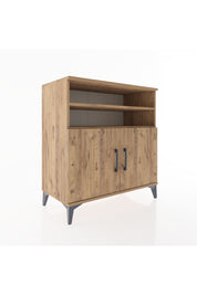 Hyperion Şifonyer 3 Raflı 2 Kapaklı 88x44x96 Çam-Çam