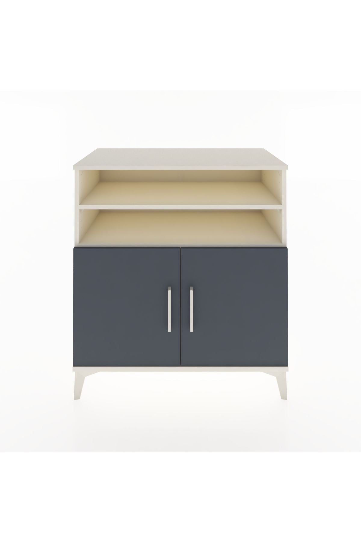 Hyperion Şifonyer 2 Raflı 2 Kapaklı 88x44x96 Aytaşı-Antrasit