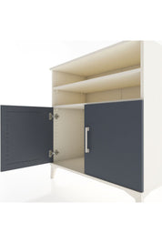 Hyperion Şifonyer 2 Raflı 2 Kapaklı 88x44x96 Aytaşı-Antrasit