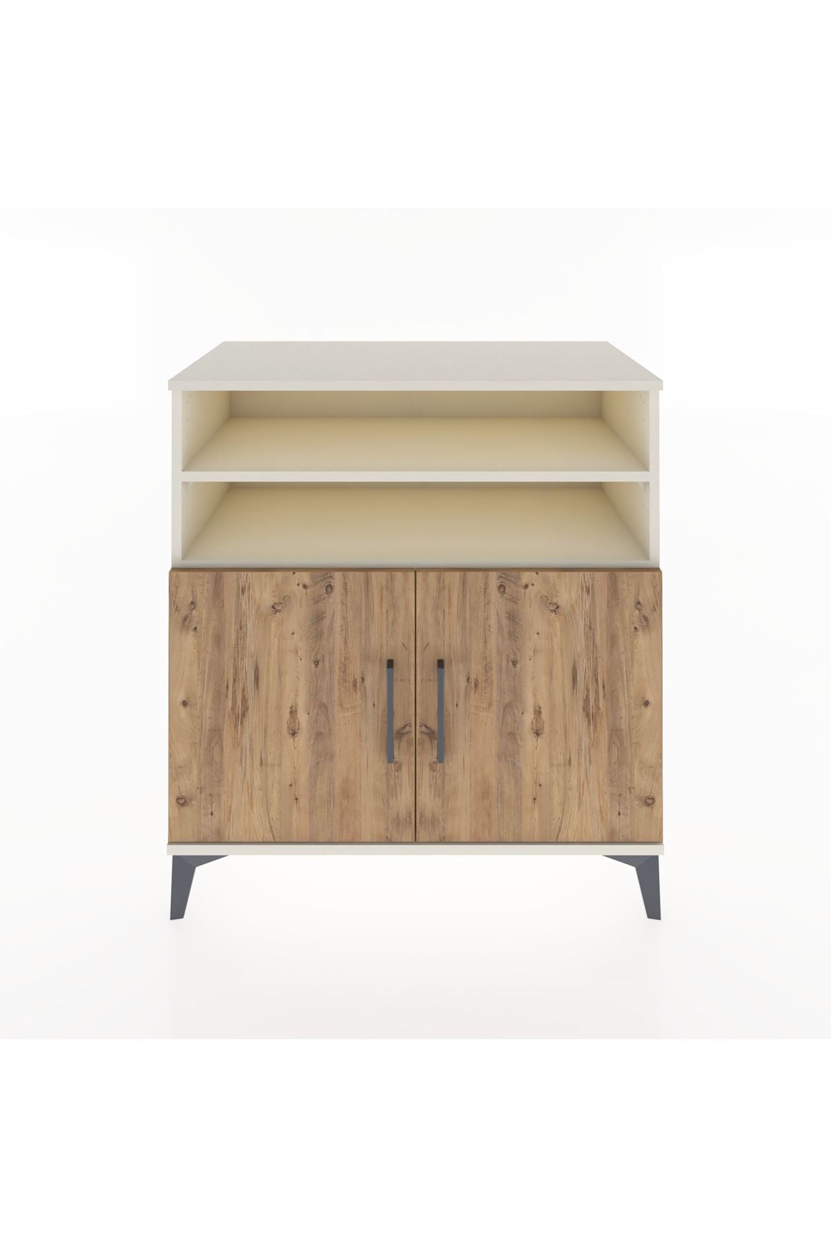 Hyperion Şifonyer 2 Raflı 2 Kapaklı 88x44x96 Aytaşı-Çam