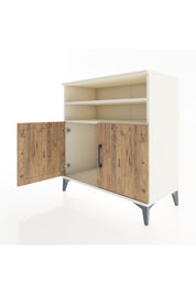 Hyperion Şifonyer 2 Raflı 2 Kapaklı 88x44x96 Aytaşı-Çam