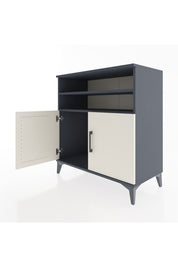 Hyperion Şifonyer 2 Raflı 2 Kapaklı 88x44x96 Antrasit-Aytaşı