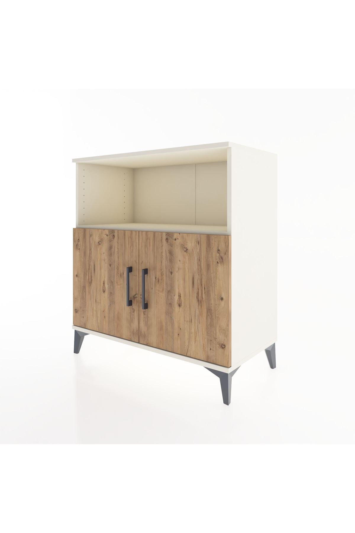 Hyperion Şifonyer 3 Raflı 2 Kapaklı 88x44x96 Aytaşı-Çam