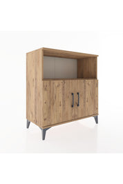 Hyperion Şifonyer 3 Raflı 2 Kapaklı 88x44x96 Çam-Çam