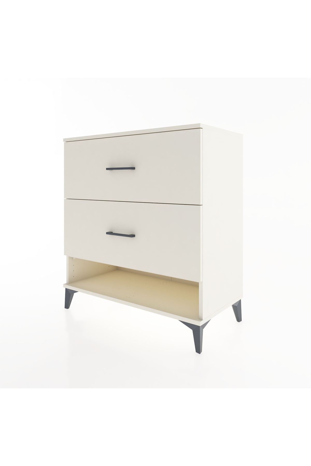 Hyperion Şifonyer 2 Çekmeceli 88x44x96 Aytaşı-Aytaşı