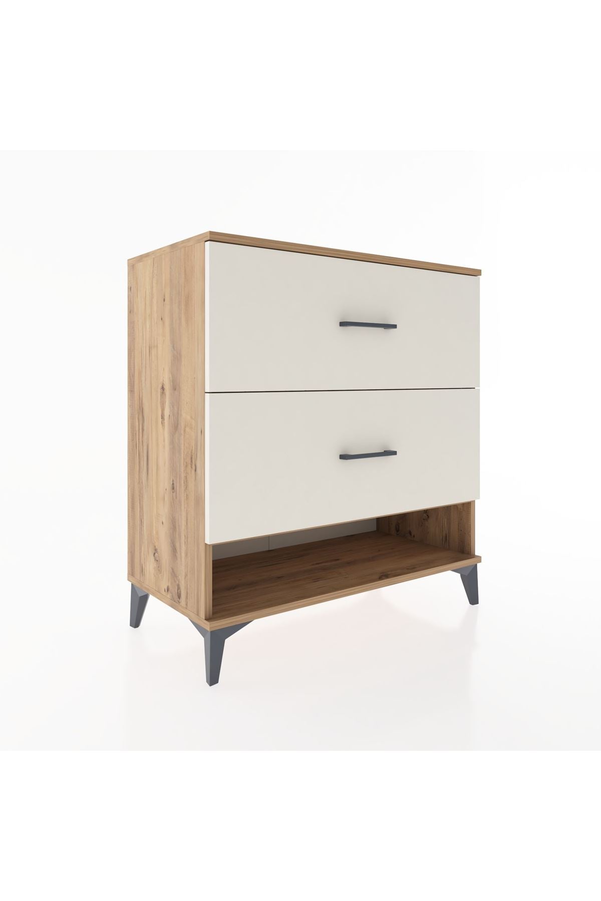 Hyperion Şifonyer 2 Çekmeceli 88x44x96 Çam-Aytaşı