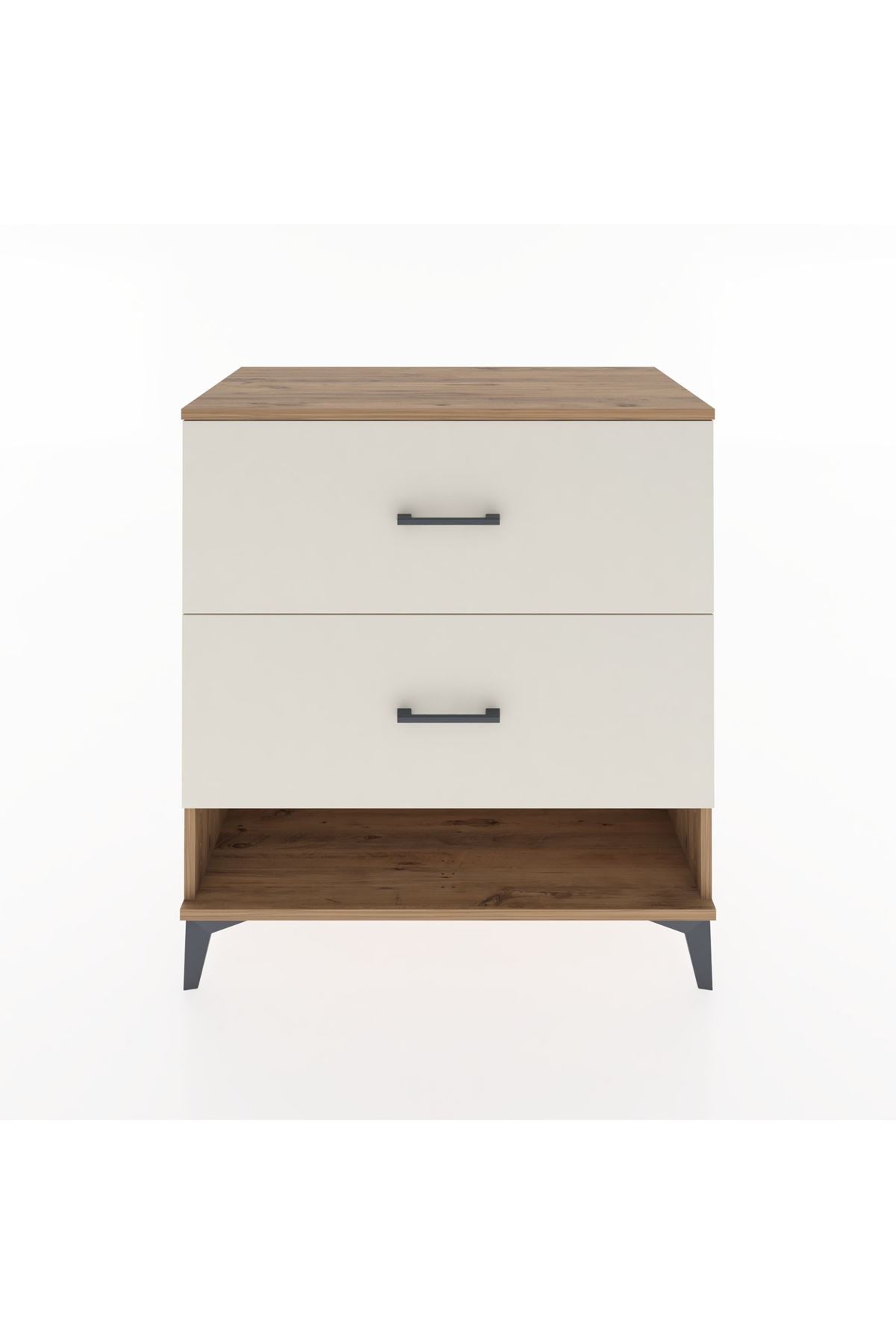 Hyperion Şifonyer 2 Çekmeceli 88x44x96 Çam-Aytaşı