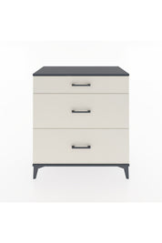 Hyperion Şifonyer 3 Çekmeceli 88x44x96 Antrasit-Aytaşı