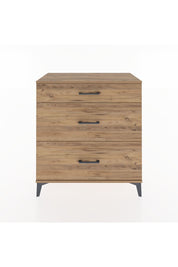 Hyperion Şifonyer 3 Çekmeceli 88x44x96 Çam-Çam