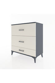 Hyperion Şifonyer 3 Çekmeceli 88x44x96 Antrasit-Aytaşı