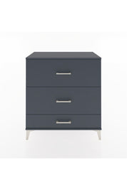 Hyperion Şifonyer 3 Çekmeceli 88x44x96 Antrasit-Antrasit