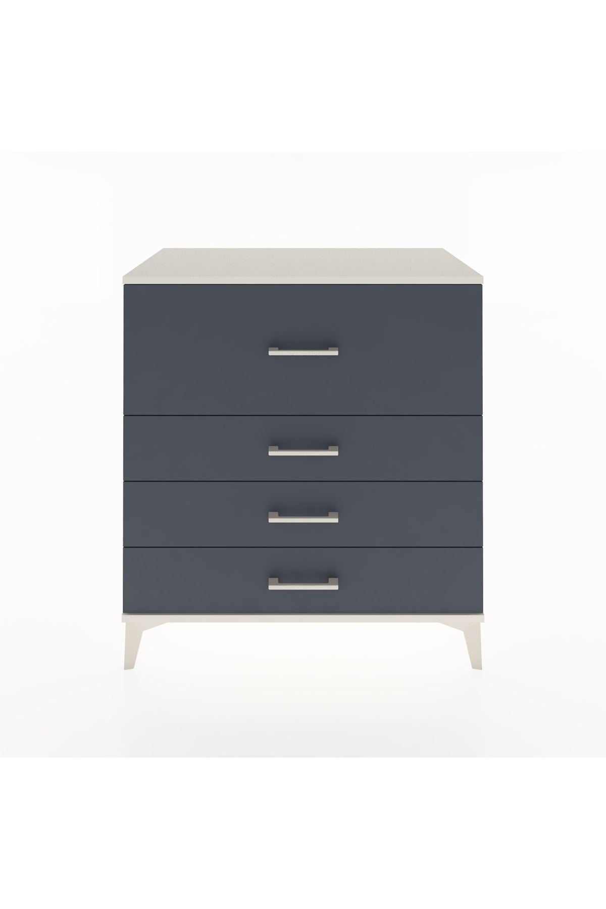 Hyperion Şifonyer 4 Çekmeceli 88x44x96 Aytaşı-Antrasit