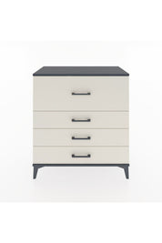 Hyperion Şifonyer 4 Çekmeceli 88x44x96 Antrasit-Aytaşı