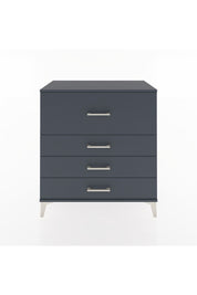 Hyperion Şifonyer 4 Çekmeceli 88x44x96 Antrasit-Antrasit