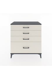 Hyperion Şifonyer 4 Çekmeceli 88x44x96 Antrasit-Aytaşı