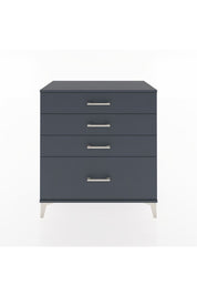 Hyperion Şifonyer 4 Çekmeceli 88x44x96 Antrasit-Antrasit