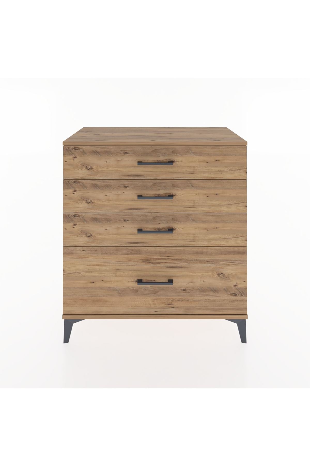 Hyperion Şifonyer 4 Çekmeceli 88x44x96 Çam-Çam